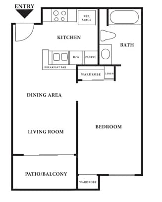 1BR/1BA - Augusta National