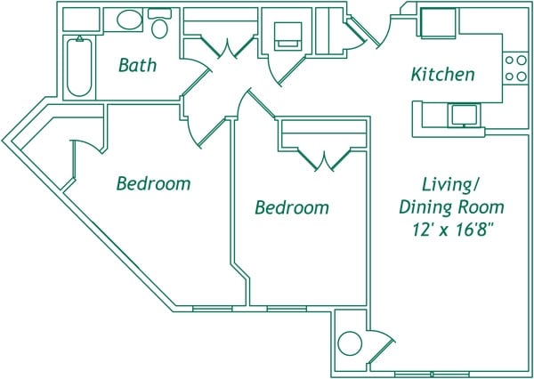 The Chestnut - 2 Bedroom