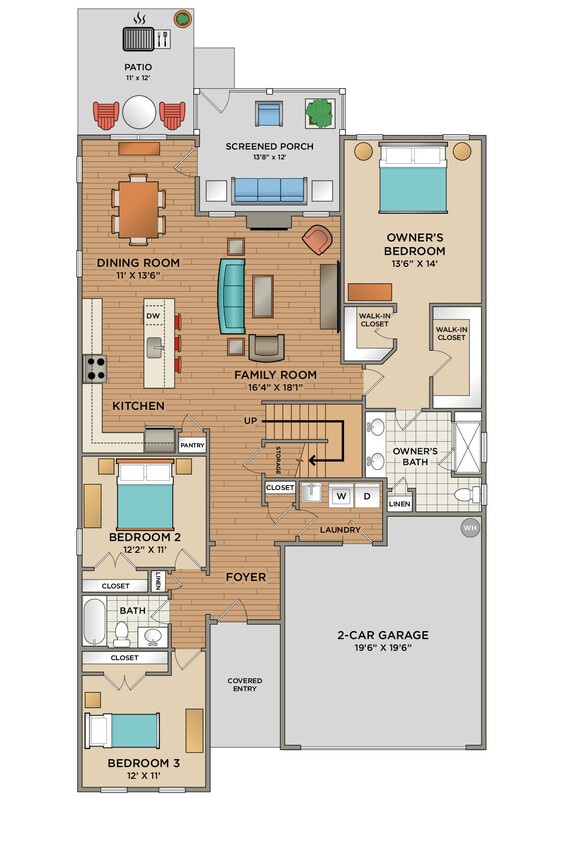 Floor Plan - Monet