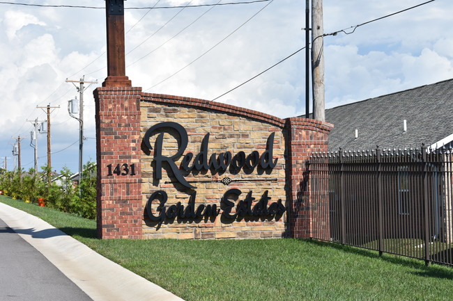 Entrance - Redwood Garden Estates Apartments