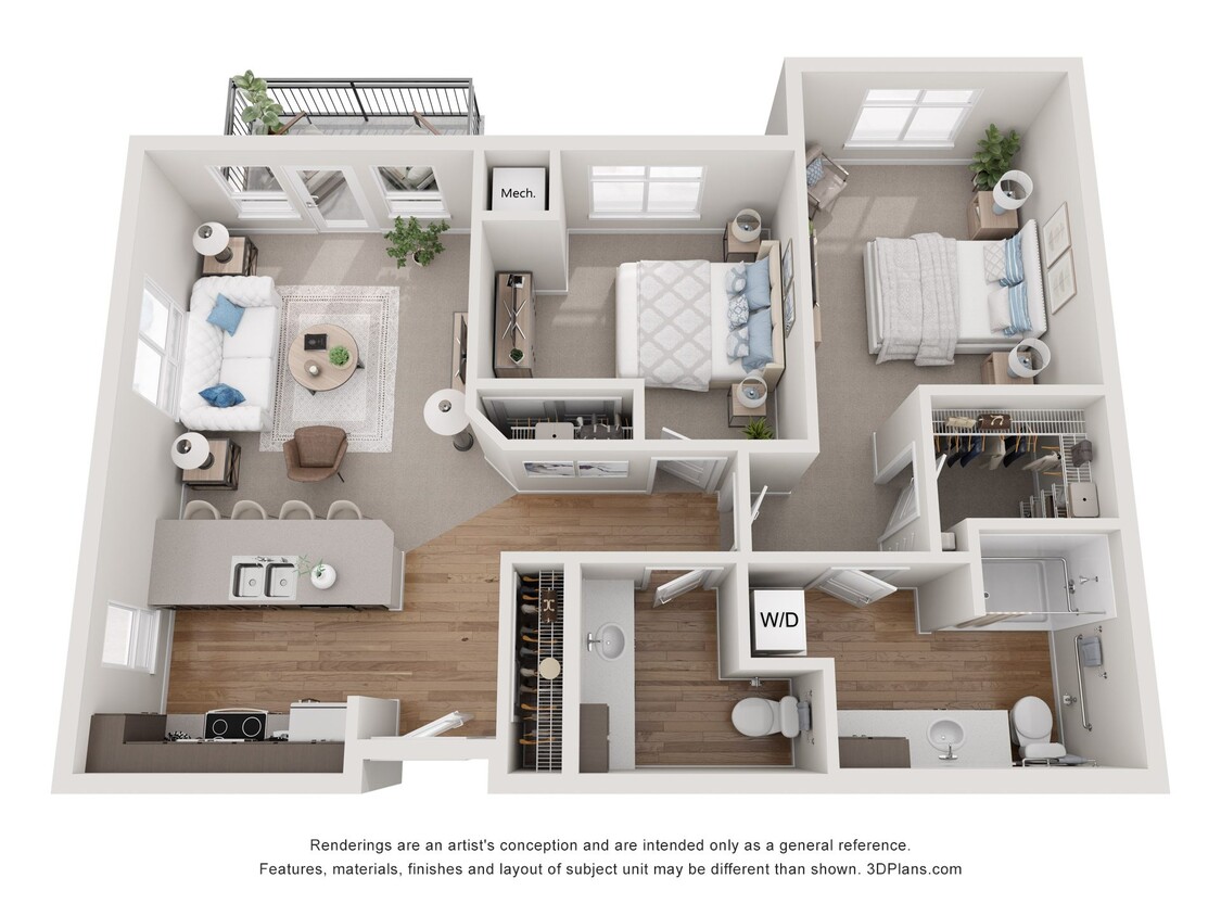 Floor Plan - 2x1.5 - C4
