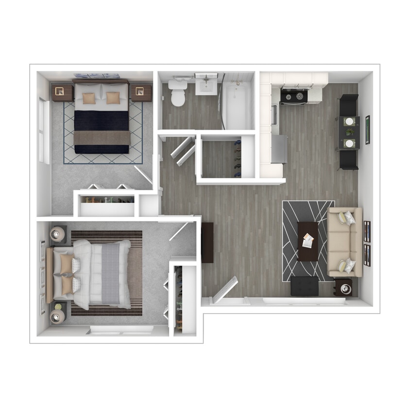 C - 2 Bedroom - 2 Bedroom C