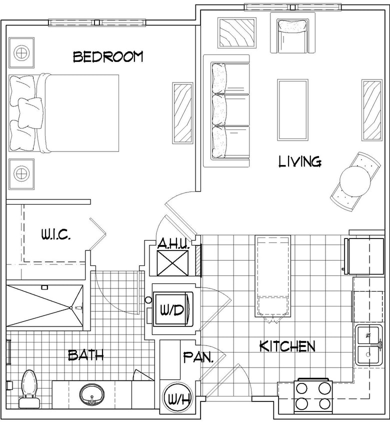 Brixton 1 bedroom.jpg - One Bed\One Bath