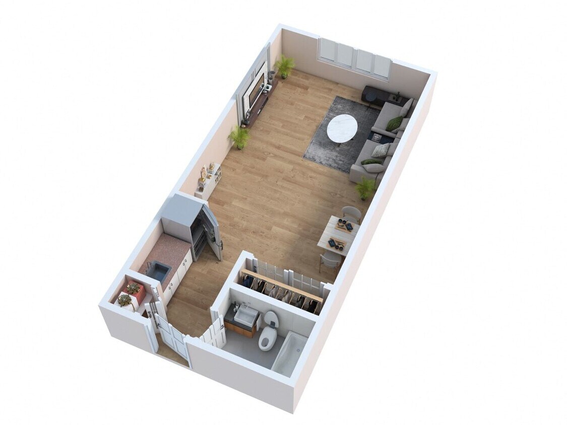 Floor Plan - Studio