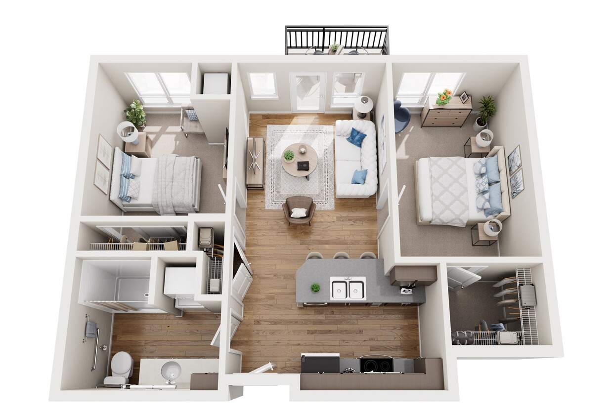 Floor Plan - 2x1 - 2.0