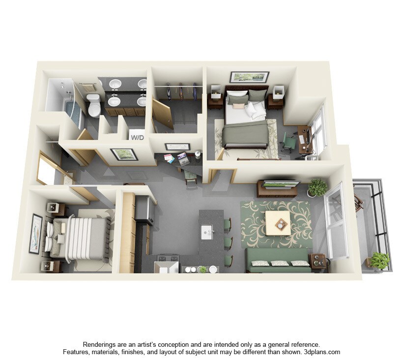Floor Plan - NoLo West - A14
