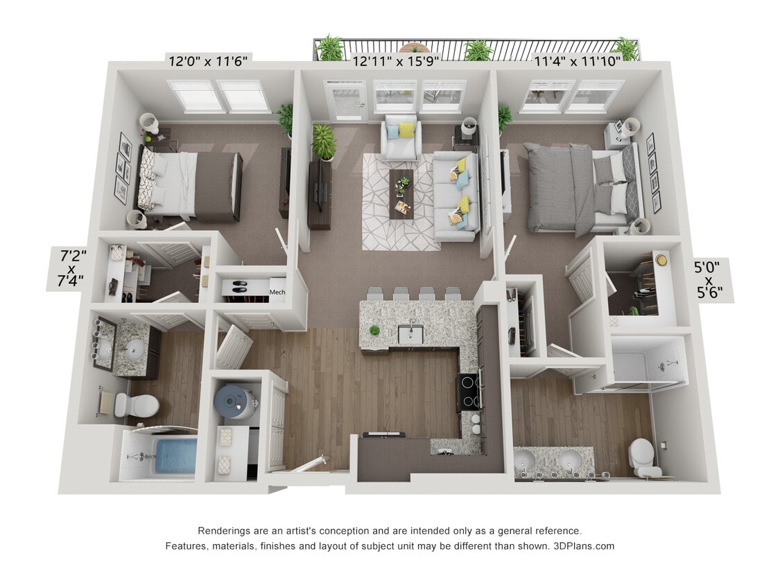 Floor Plan - B2 - Summit