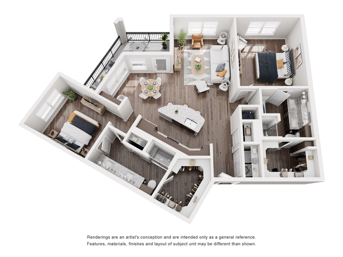 2 Bed/2 Bath - 2 Bed/2 Bath