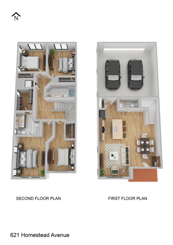 Floor Plan - 4x2.5