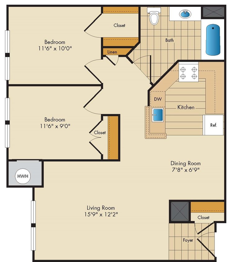 Galatia - Galatia - 2 bed/1 bath