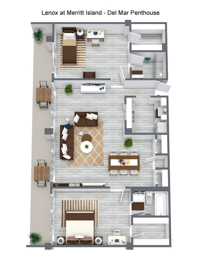 Floor Plan - Del Mar