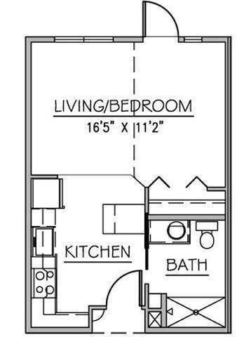 Floor Plan - Studio