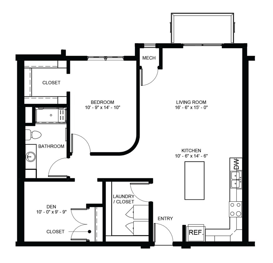 Floor Plan - Colonial - A