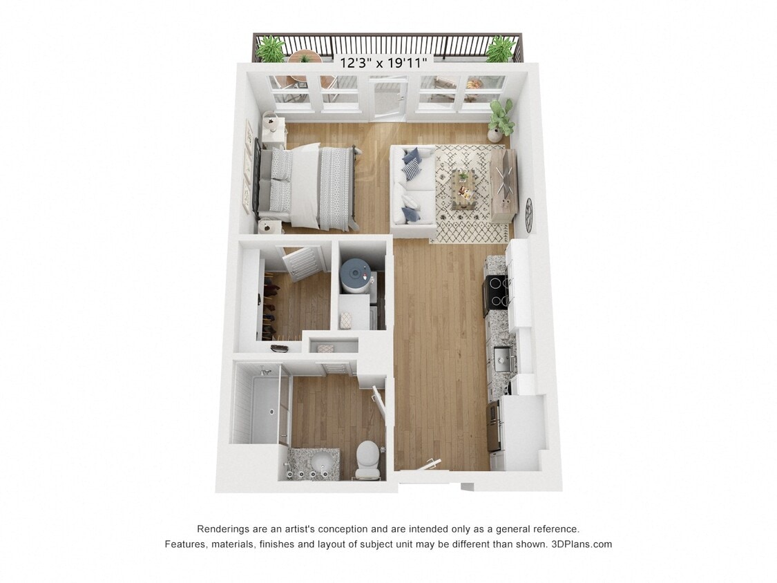 Floor Plan - S1 - Studio