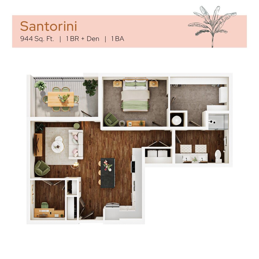 Floor Plan - Santorini