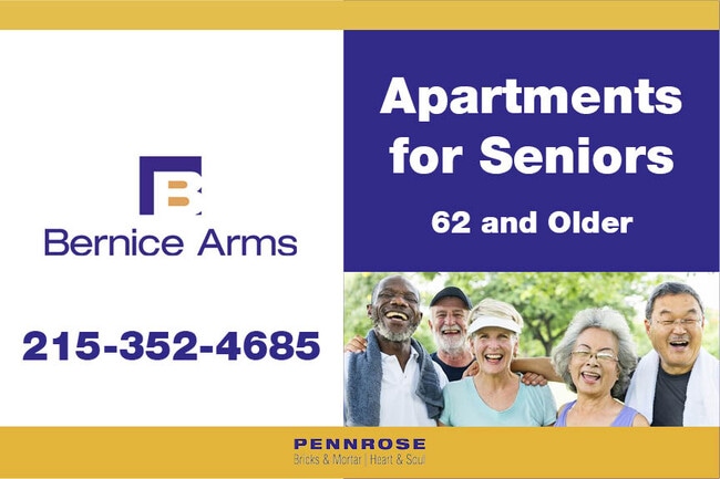 Bernice Arms Apartments - 62 years old + - Bernice Arms Apartments - 62 years old +