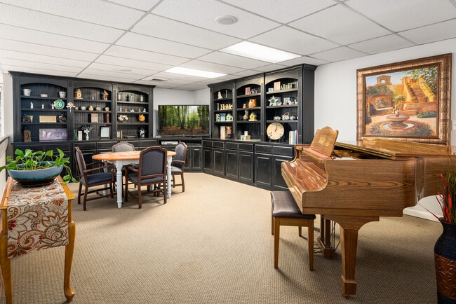 Puzzle area - Cove Point Retirement - Independent Living Apartments
