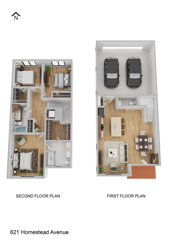 Floor Plan - 3x2.5