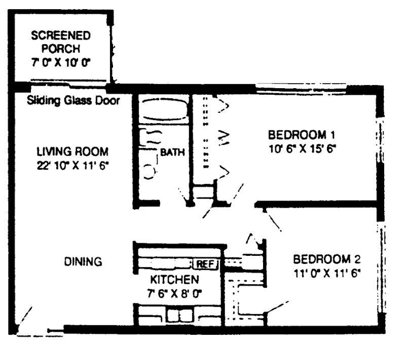 Floor Plan - The Regency