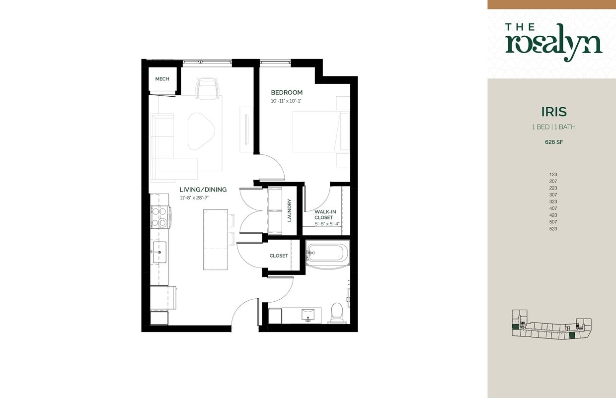 Floor Plan - Iris