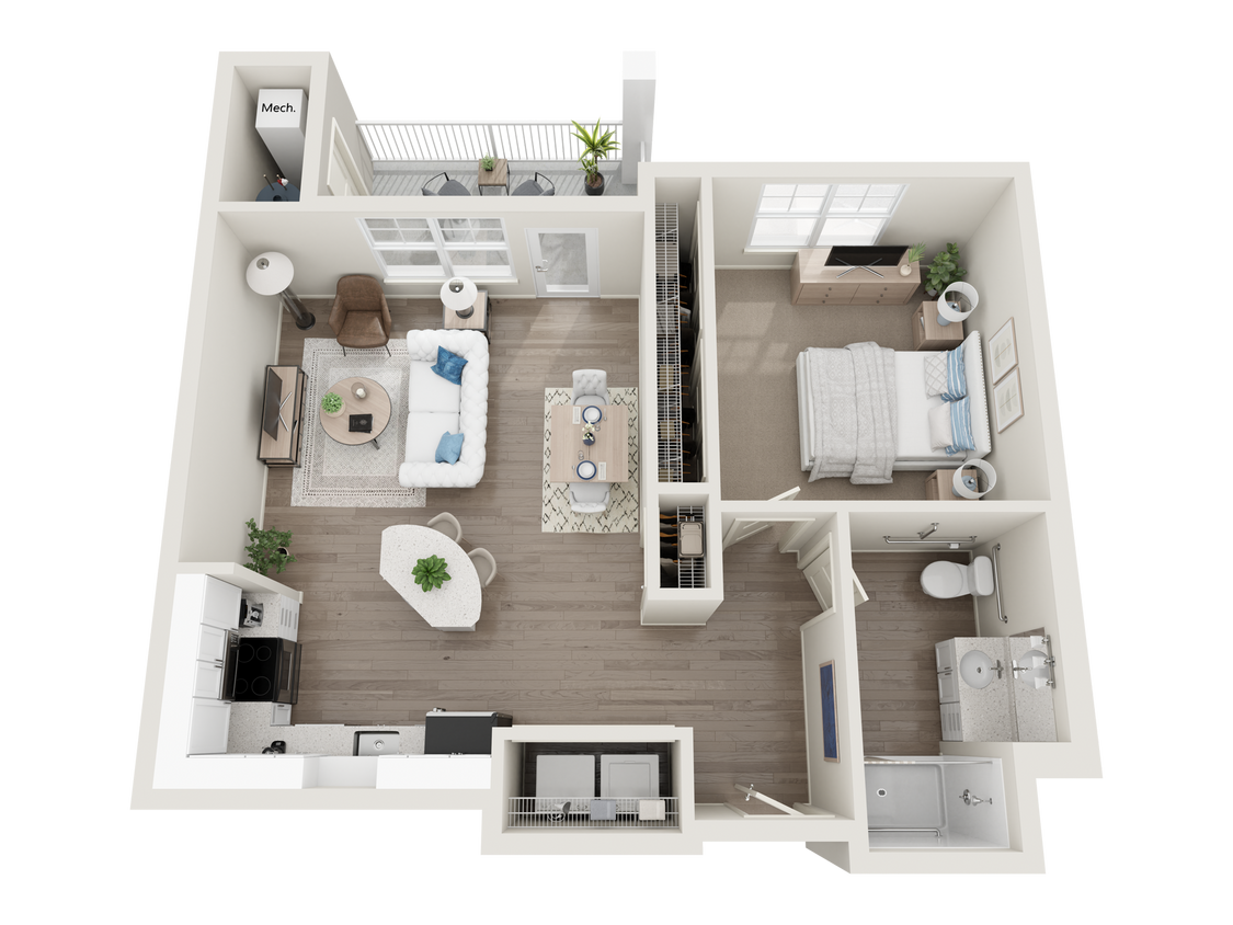 Floor Plan - The Ana ADA