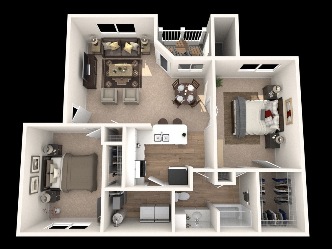 Floor Plan - 2B1B