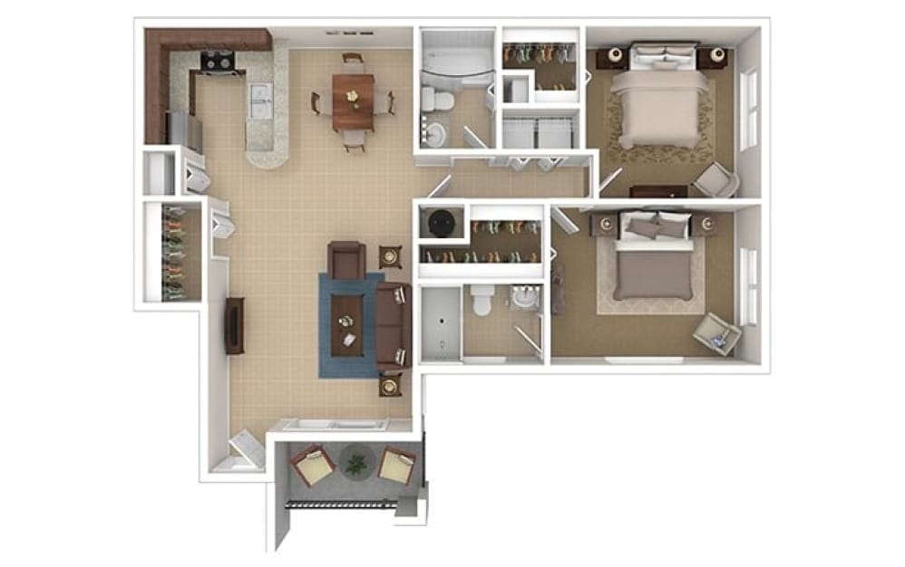 Floor Plan - Inlet South 1