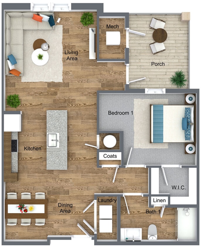 Floor Plan - The Bridgewater