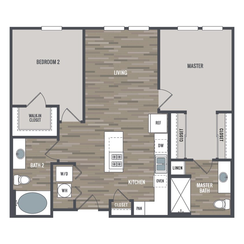 Floor Plan - 2B