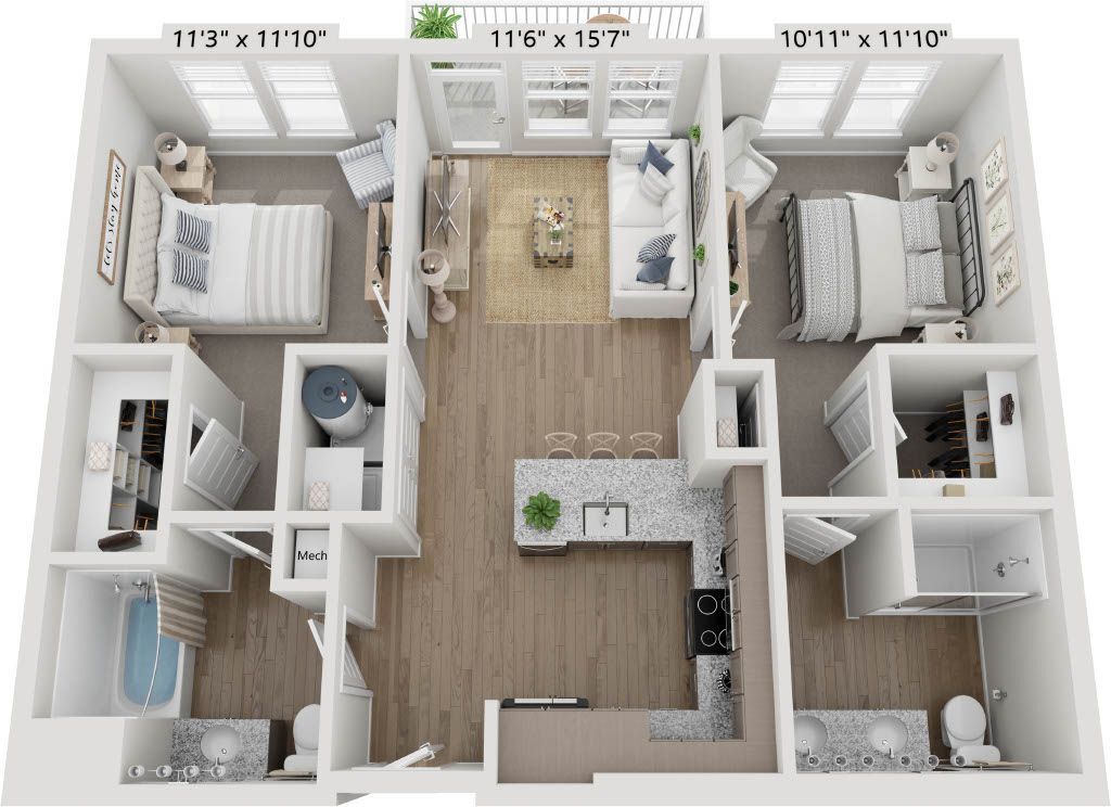 Floor Plan - B1 - Onyx