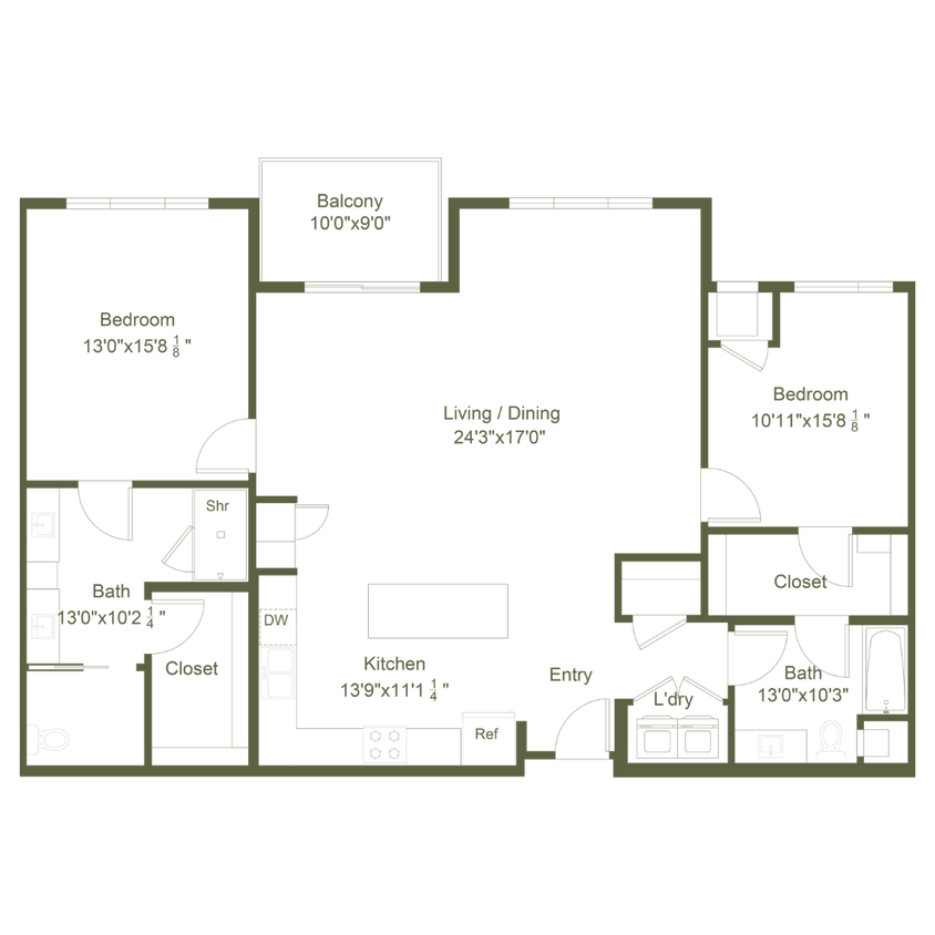 Floor Plan - Gardner - C3
