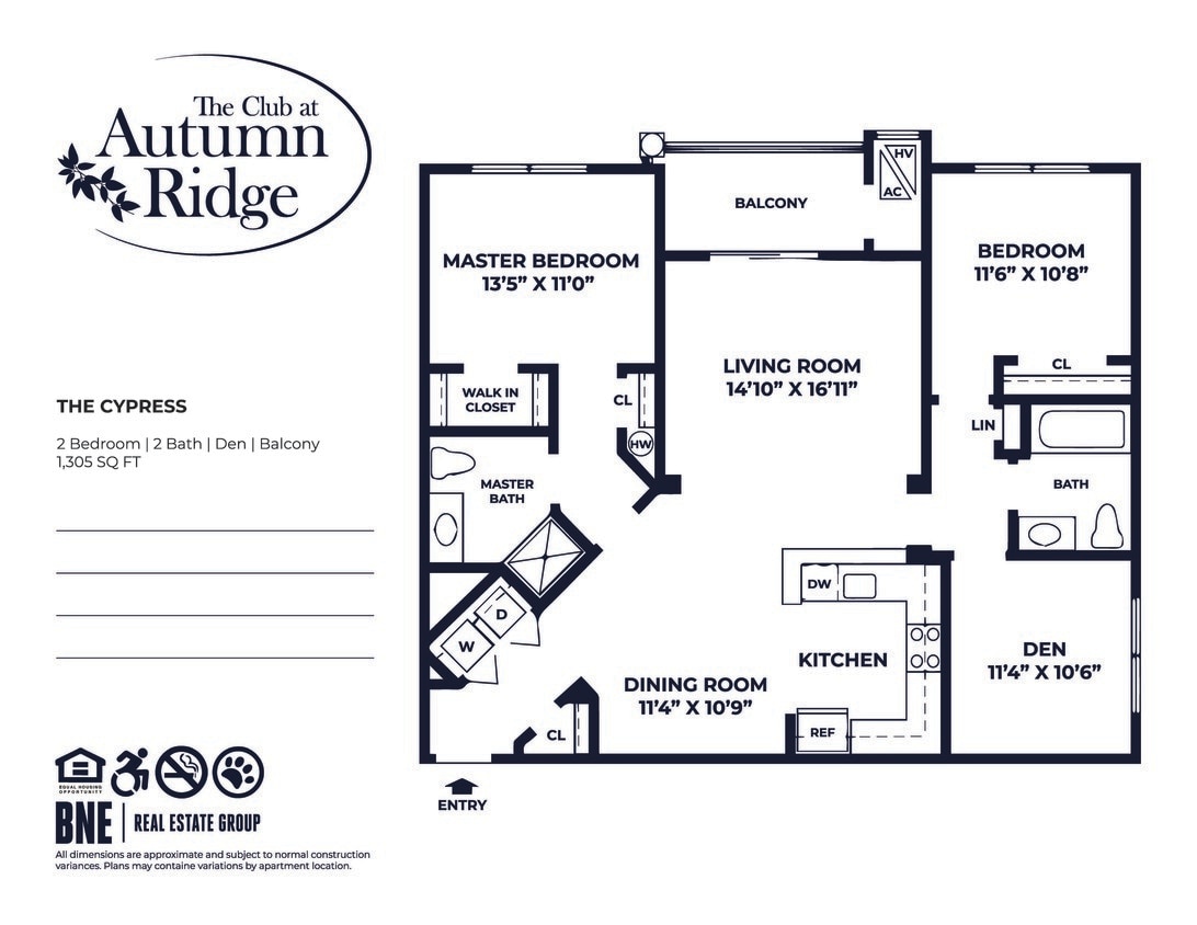 Floor Plan - The Cypress