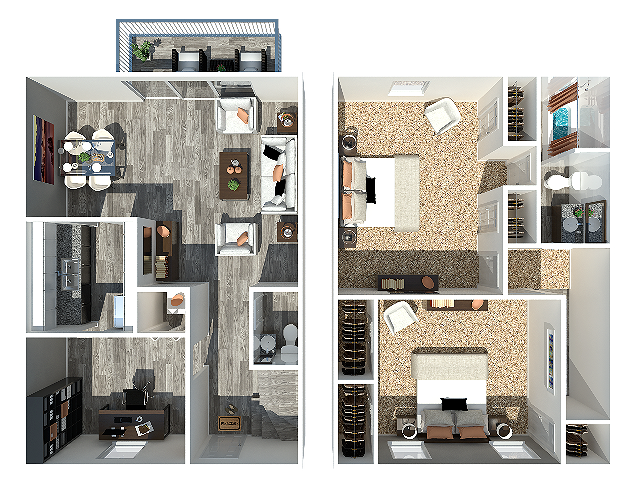 2.15 1200 Townhome - The Ascent