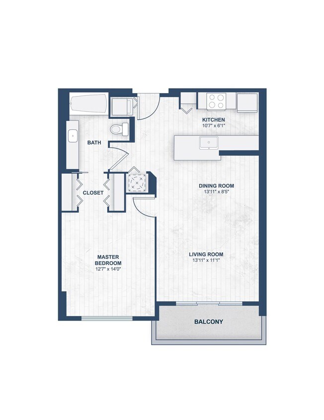 Floor Plan - 1/1 CALABRIA