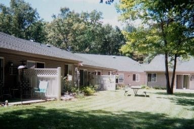 Back Yard - Oakwood Manor Apartments