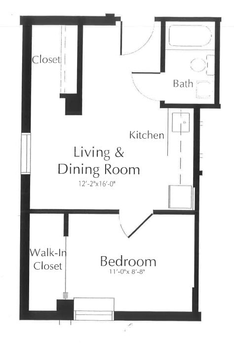 Floor Plan - Bedroom