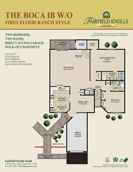 Floor Plan - The Boca IB W/O