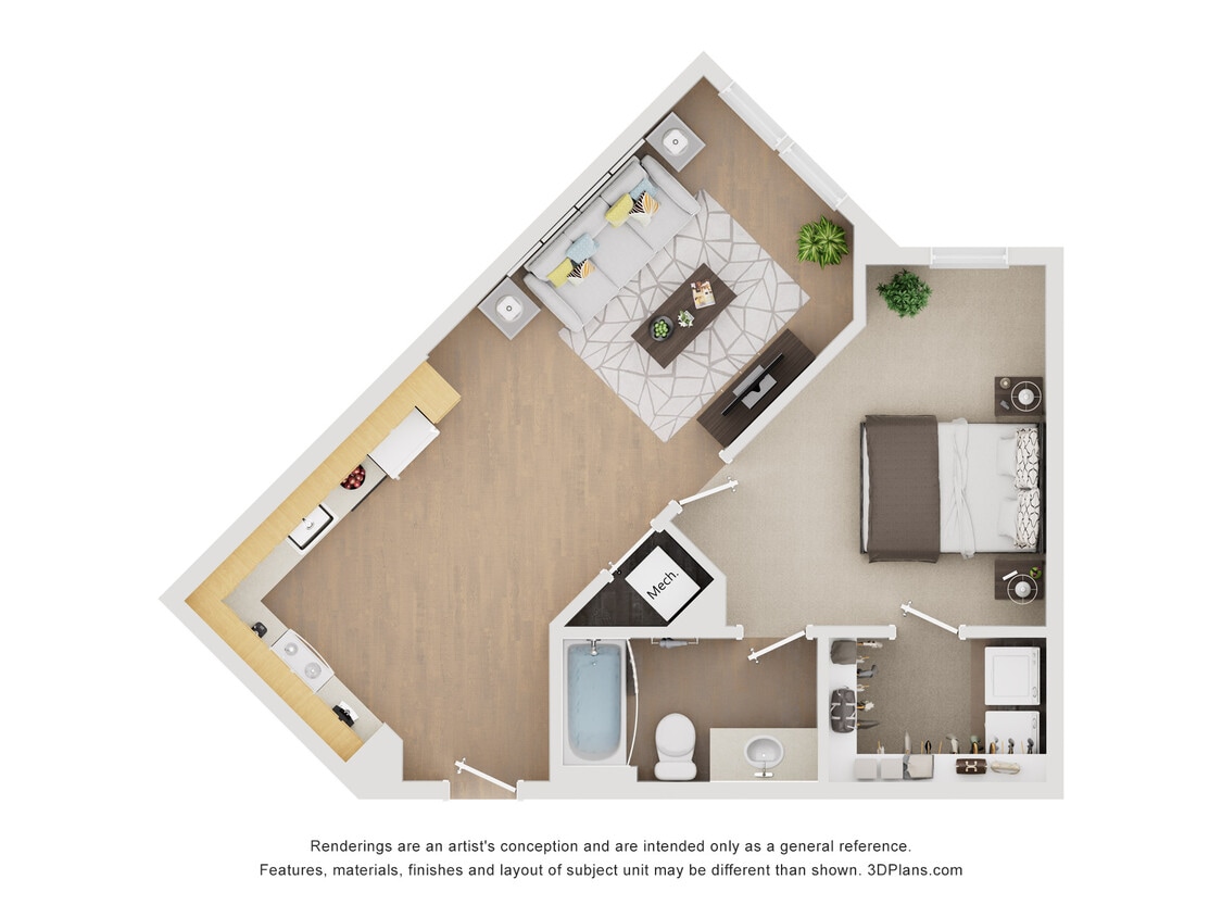 Floor Plan - A1 60%