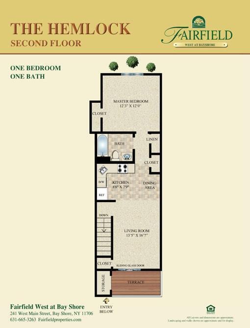 Floor Plan - The Hemlock
