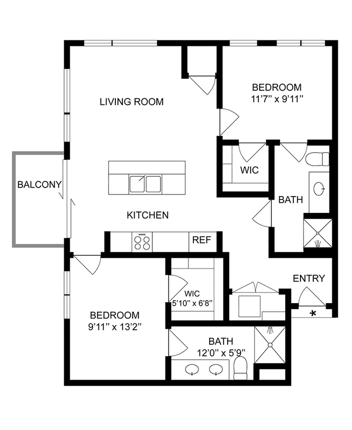 Floor Plan - Elon