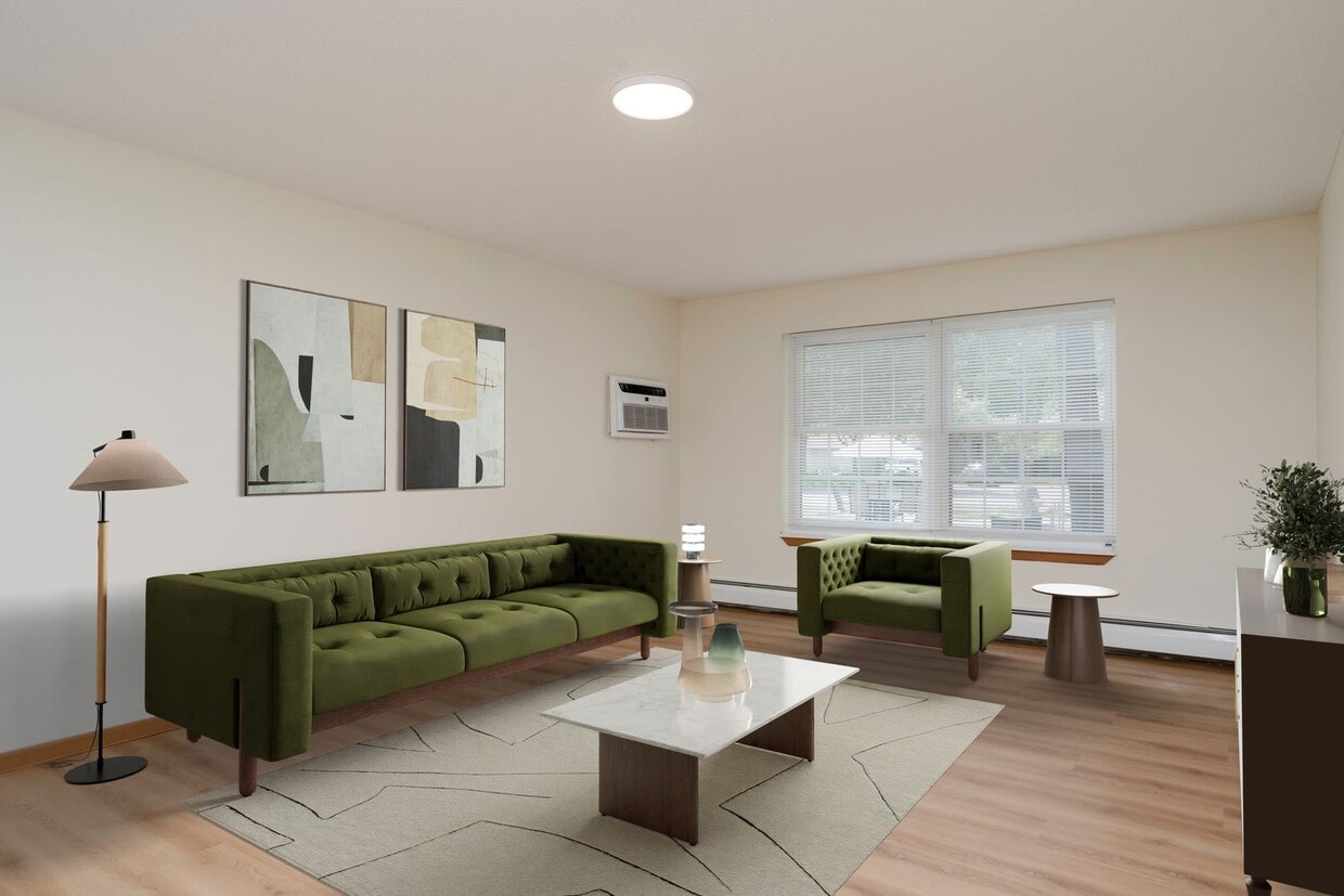 Floor Plan - One Bedroom Apartment