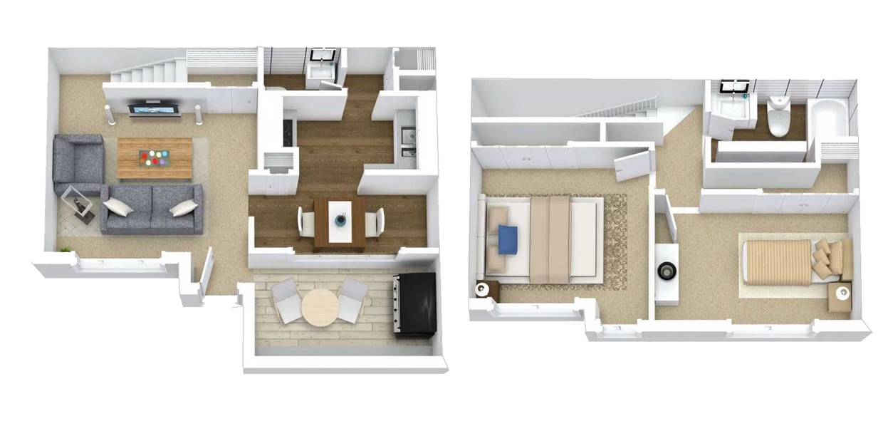 Floor Plan - Bryant Select Townhouse