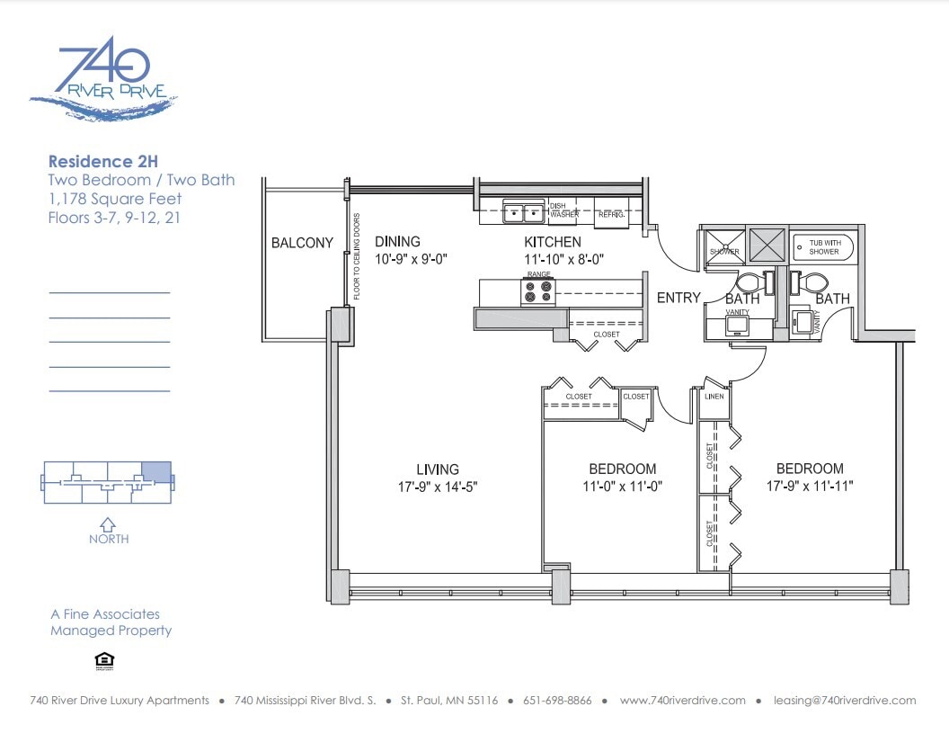 Floor Plan - 2H