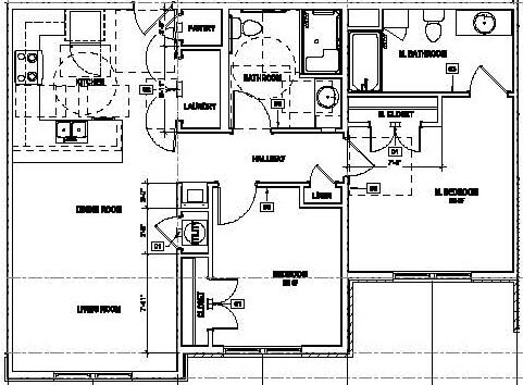 2BR Floor plan.jpg - Two bedroom 60%