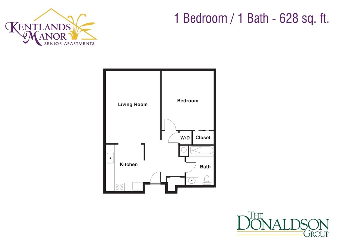 1BR/1BA - 1x1 Chardonnay