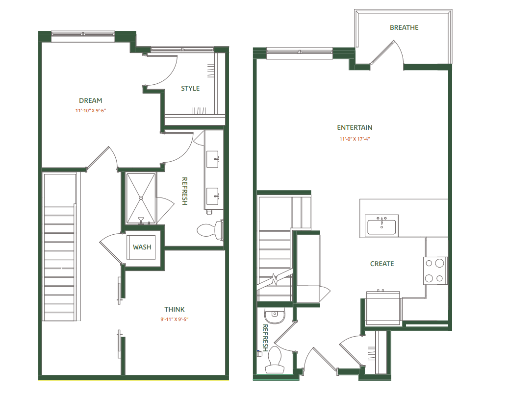 Floor Plan - TH A1