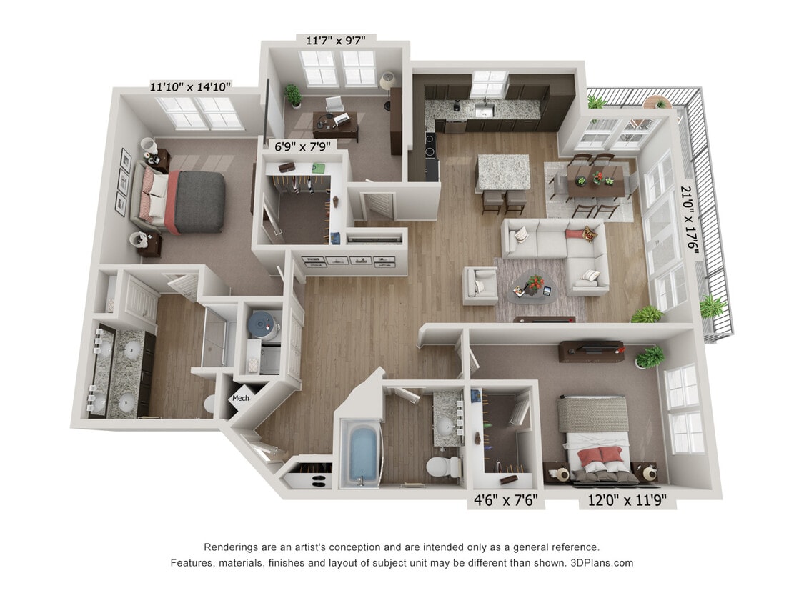 Floor Plan - B4 - Sapphire