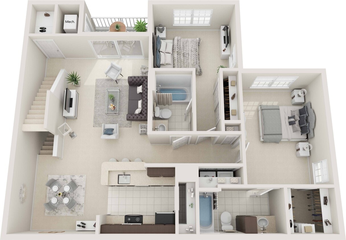 Floor Plan - Empire Renovated