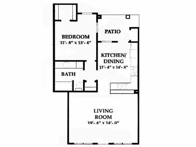 Plan C - 1BR- B