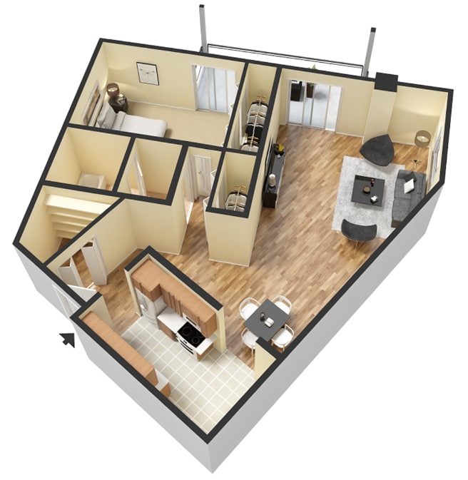 Floor Plan - Timberland Deluxe